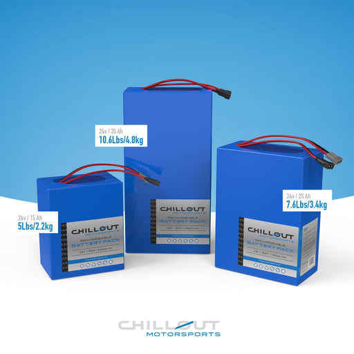 Rechargeable Battery Pack (24V) - Chillout Motorsports - EU