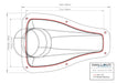 3" Carbon Fiber NACA Duct - Chillout Motorsports - EU