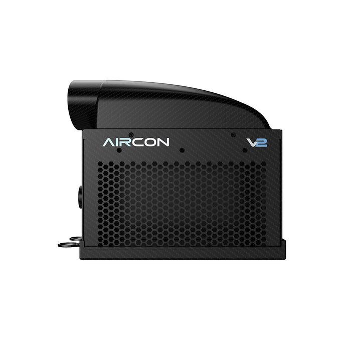 Chillout Motorsports Aircon V2 personal cooling unit with adjustable airflow and temperature settings